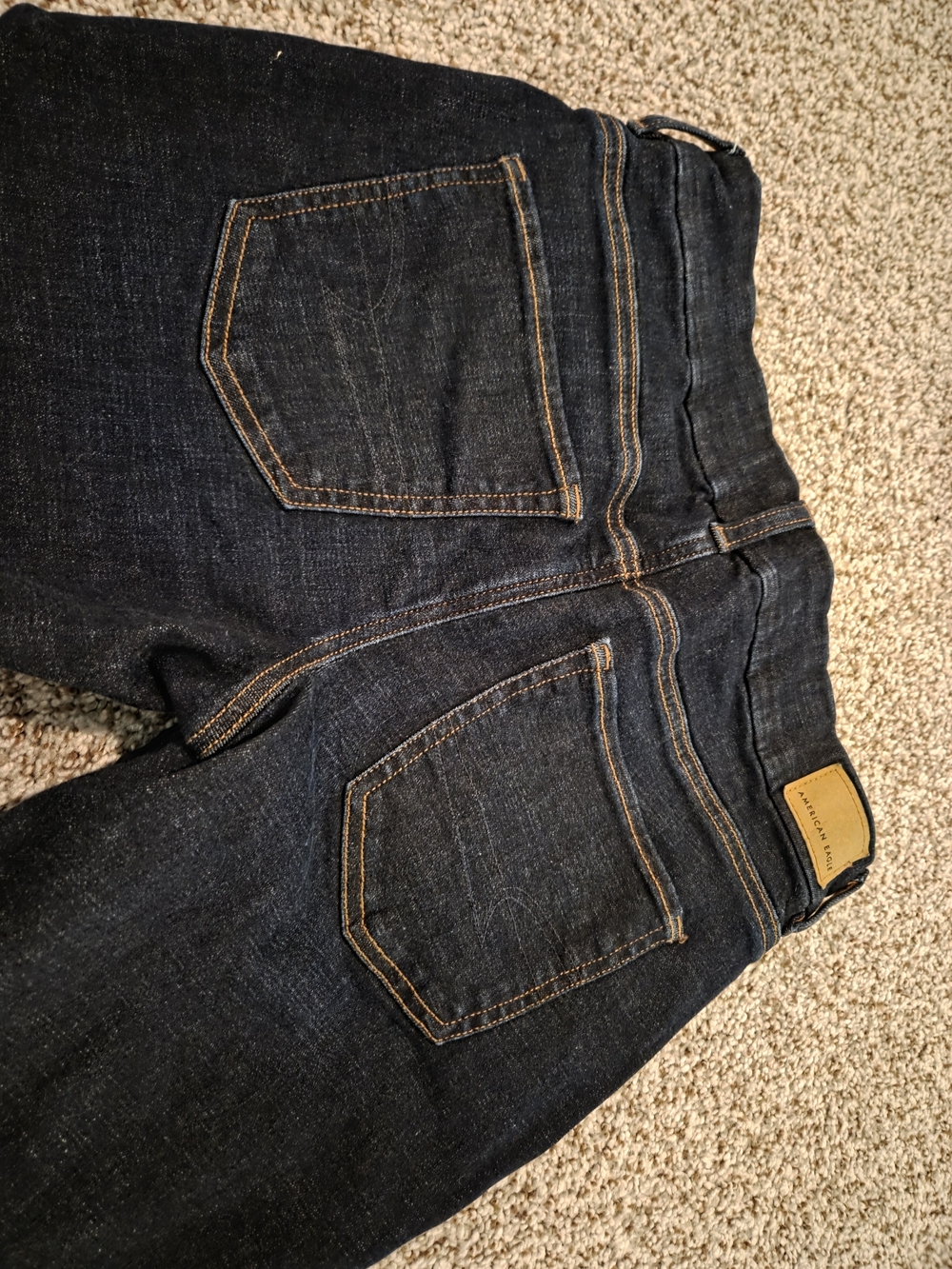 American Eagle Outfitters Curvy Kick Boot Jeans - Blue - Picture 5 of 5